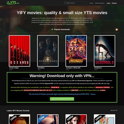 yts am movies.